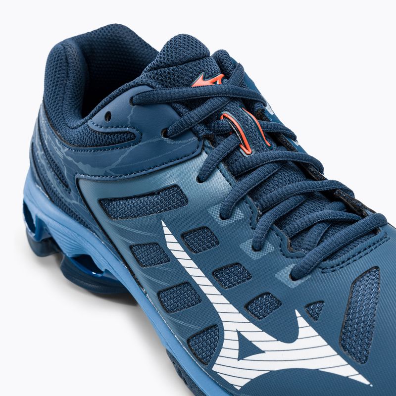 Vyriški tinklinio bateliai Mizuno Wave Voltage navy blue V1GA216021 10