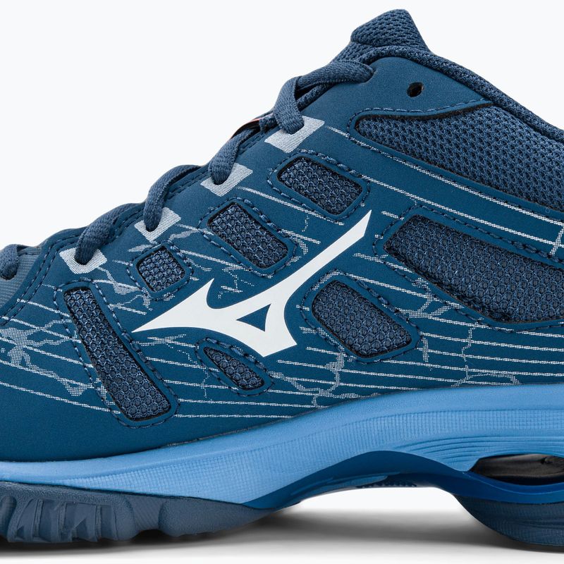 Vyriški tinklinio bateliai Mizuno Wave Voltage navy blue V1GA216021 11