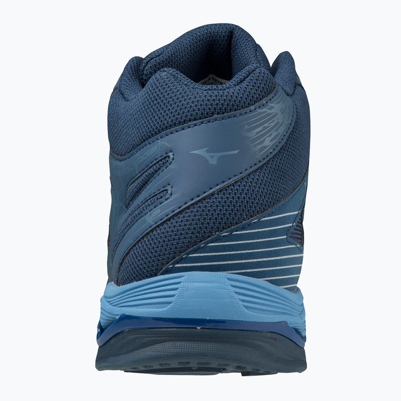 Vyriški tinklinio bateliai Mizuno Wave Voltage Mid navy blue V1GA216521 8