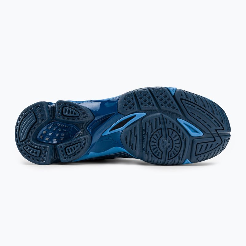 Vyriški tinklinio bateliai Mizuno Wave Voltage Mid navy blue V1GA216521 6