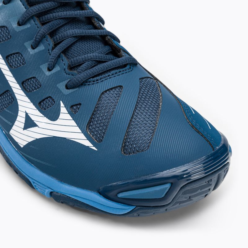Vyriški tinklinio bateliai Mizuno Wave Voltage Mid navy blue V1GA216521 9