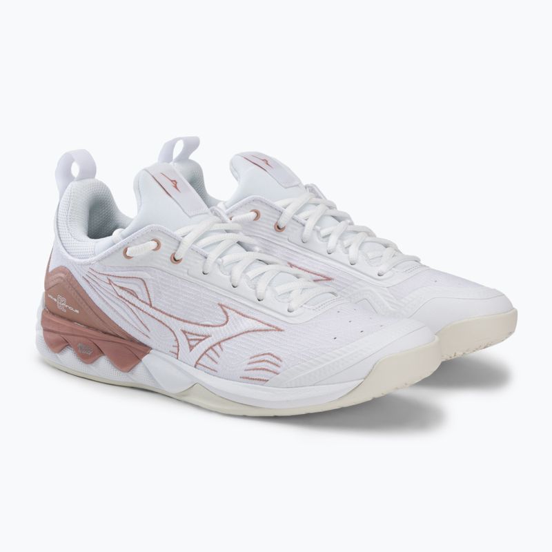 Moterų tinklinio bateliai Mizuno Wave Luminous 2 white V1GC212036 4