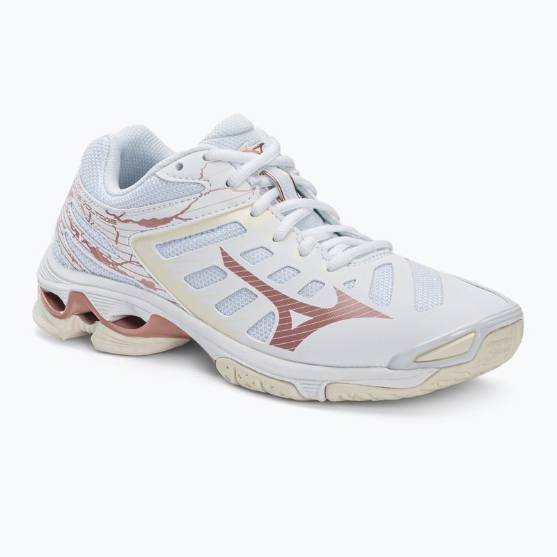 Moterų tinklinio bateliai Mizuno Wave Voltage white V1GC216036