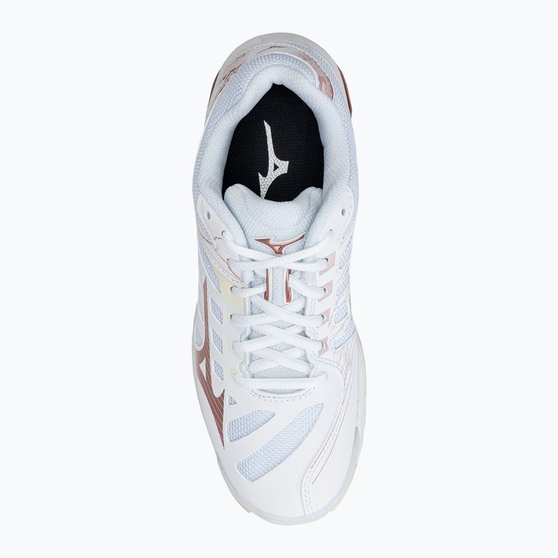 Moterų tinklinio bateliai Mizuno Wave Voltage white V1GC216036 6