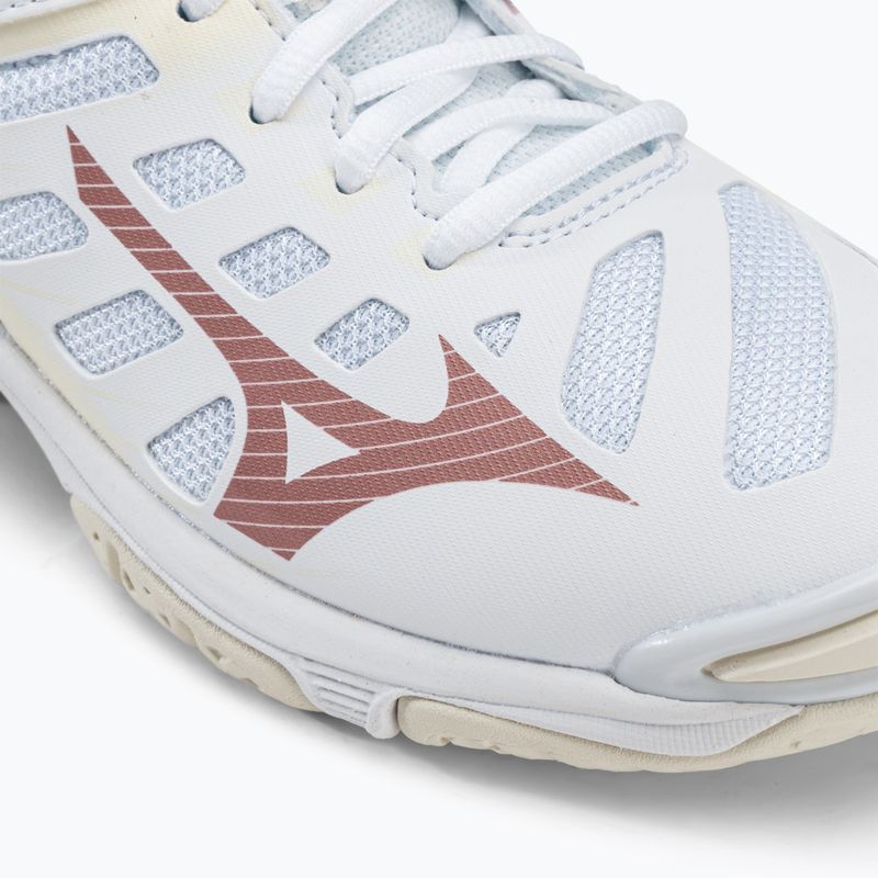 Moterų tinklinio bateliai Mizuno Wave Voltage white V1GC216036 7