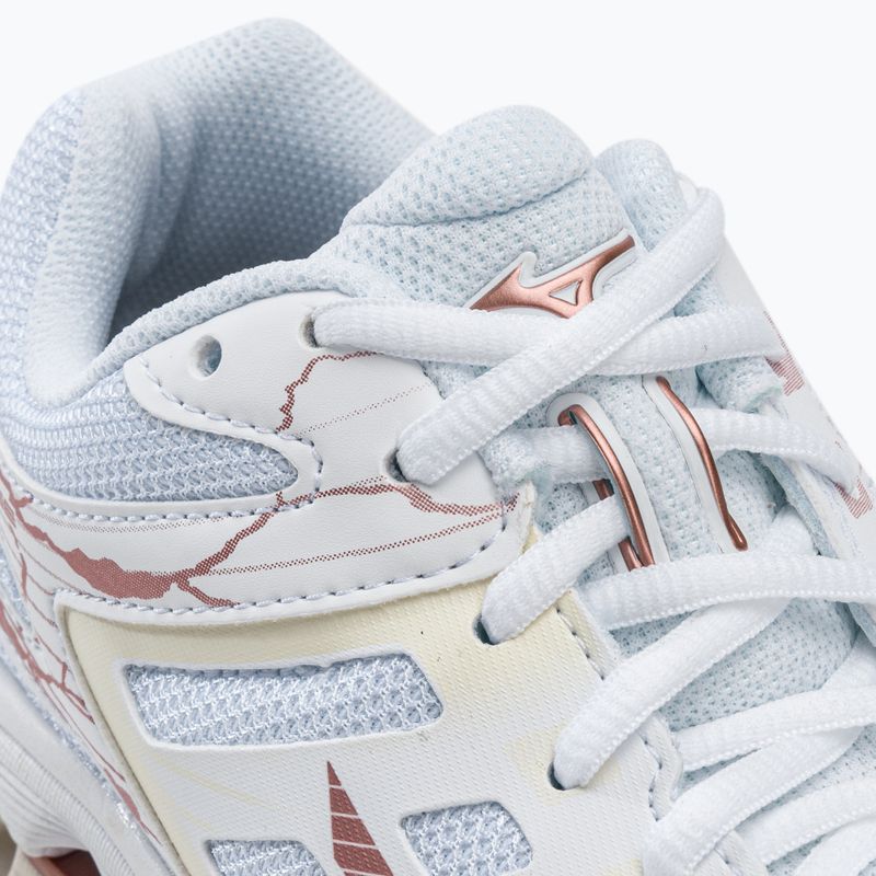 Moterų tinklinio bateliai Mizuno Wave Voltage white V1GC216036 11
