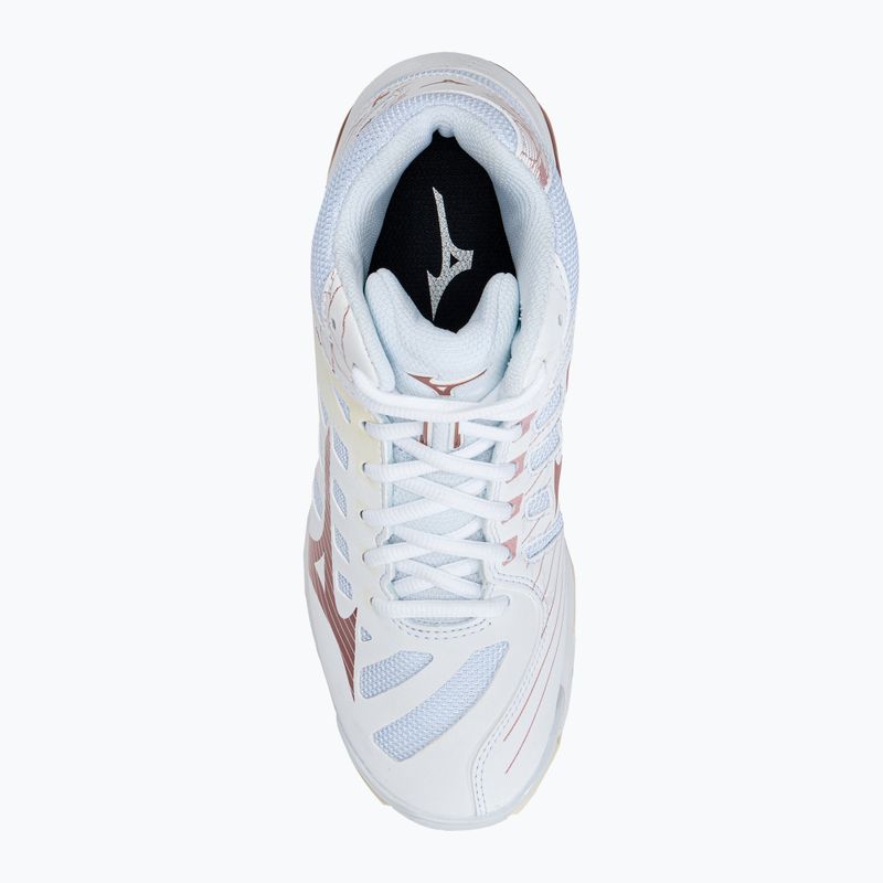 Moterų tinklinio bateliai Mizuno Wave Voltage Mid white V1GC216536 6