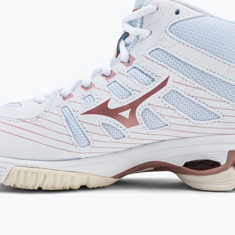Moterų tinklinio bateliai Mizuno Wave Voltage Mid white V1GC216536 10