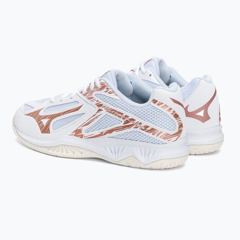 Moterų tinklinio bateliai Mizuno Thunder Blade 3 white V1GC217036 3