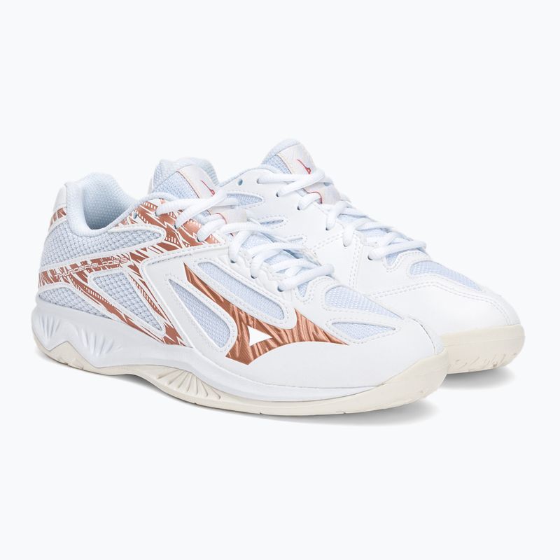 Moterų tinklinio bateliai Mizuno Thunder Blade 3 white V1GC217036 4