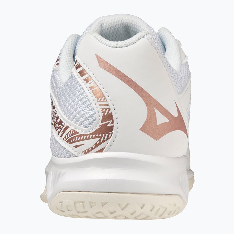 Mizuno Lightning Star Z6 vaikų tinklinio bateliai balti V1GD210336 11