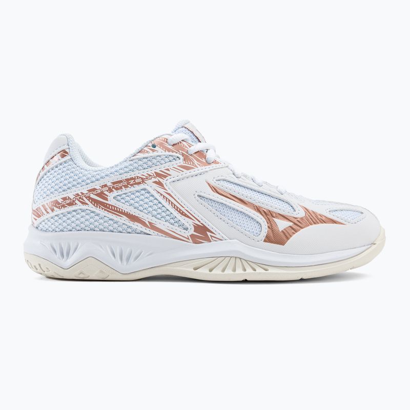 Mizuno Lightning Star Z6 vaikų tinklinio bateliai balti V1GD210336 2