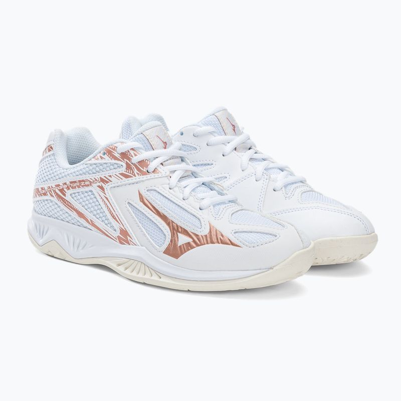 Mizuno Lightning Star Z6 vaikų tinklinio bateliai balti V1GD210336 4