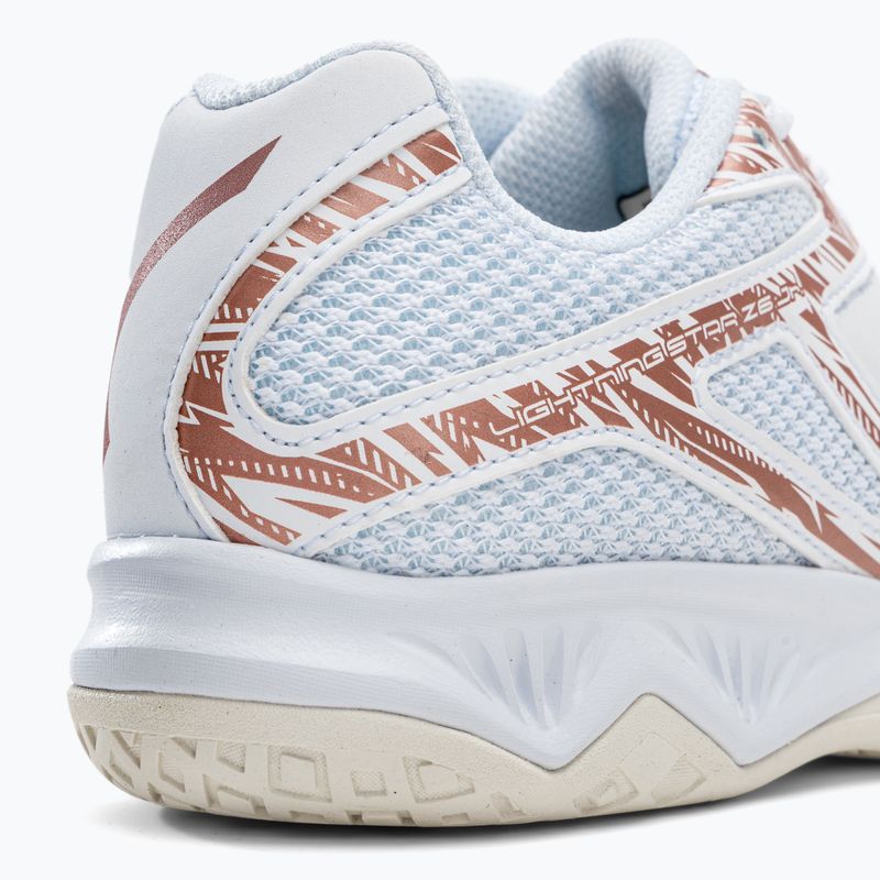 Mizuno Lightning Star Z6 vaikų tinklinio bateliai balti V1GD210336 8