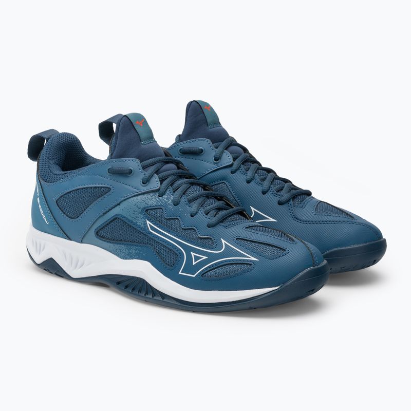 Mizuno Ghost Shadow vyriški rankinio bateliai tamsiai mėlyni X1GA218021_39.0/6.0 4