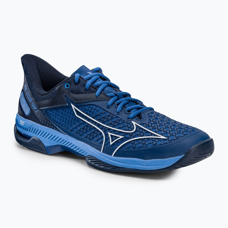 Vyriški teniso bateliai Mizuno Wave Exceed Tour 5 AC navy blue 61GA227026