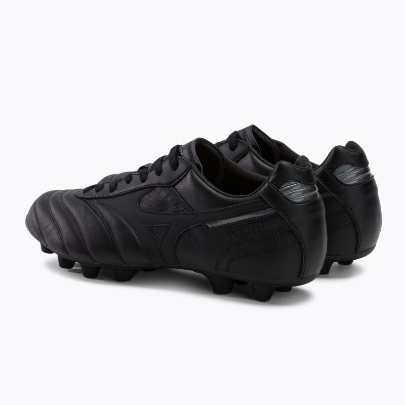 Futbolo bateliai Mizuno Morelia II Elite MD juodi P1GA221299 3