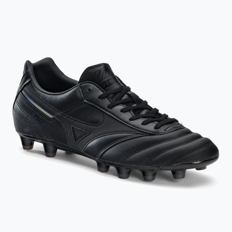 Futbolo bateliai Mizuno Morelia II Pro MD juodi P1GA221399