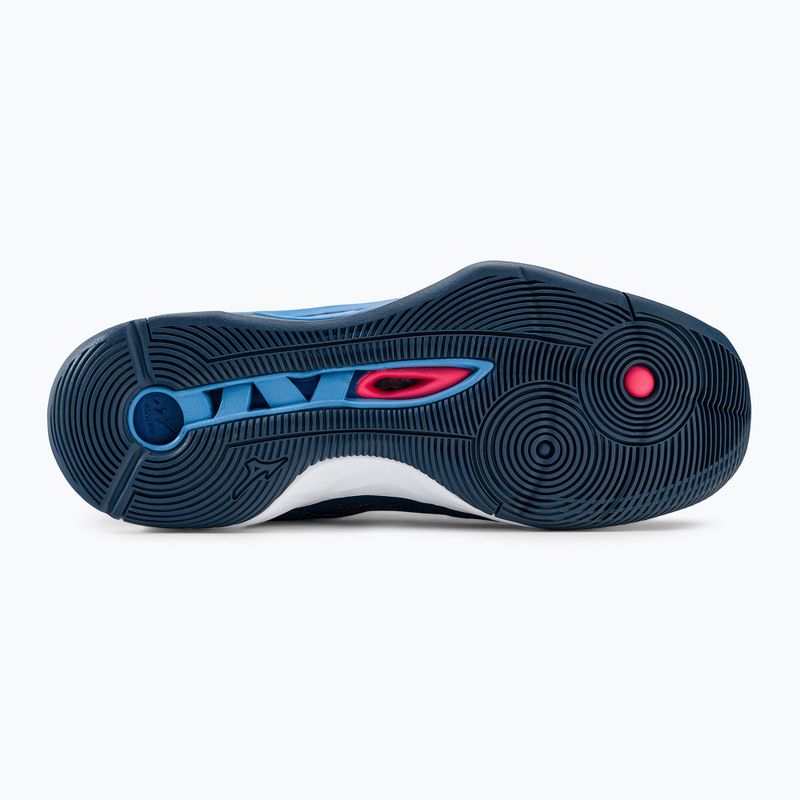 Vyriški tinklinio bateliai Mizuno Wave Momentum 2 Mid navy blue V1GA211721 5