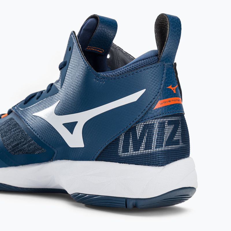 Vyriški tinklinio bateliai Mizuno Wave Momentum 2 Mid navy blue V1GA211721 11