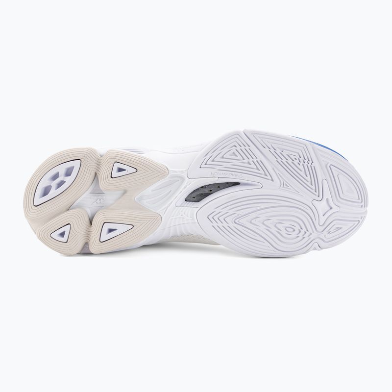 Vyriški tinklinio bateliai Mizuno Wave Lightning Z7 undyed white/moonlit ocean/peace blue 6