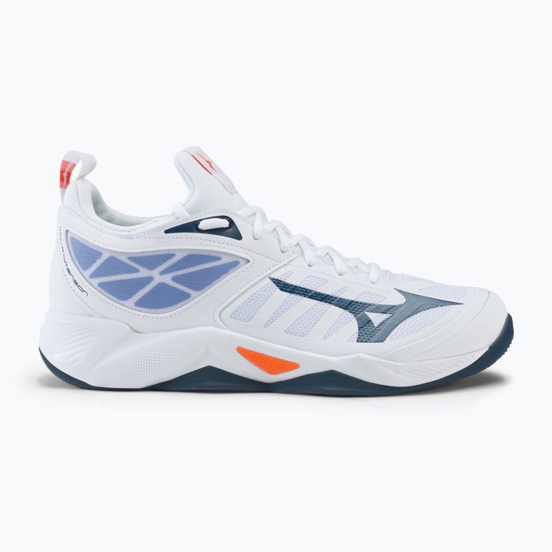 Vyriški tinklinio bateliai Mizuno Wave Dimension white V1GA224022 2