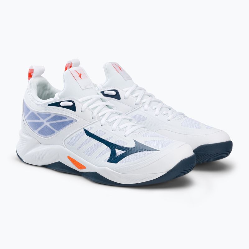 Vyriški tinklinio bateliai Mizuno Wave Dimension white V1GA224022 4