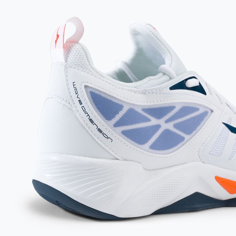 Vyriški tinklinio bateliai Mizuno Wave Dimension white V1GA224022 7