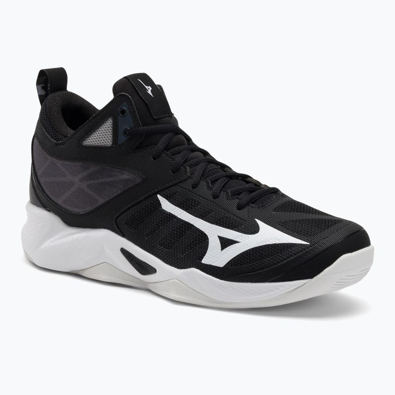 Vyriški tinklinio bateliai Mizuno Wave Dimension Mid black V1GA224501