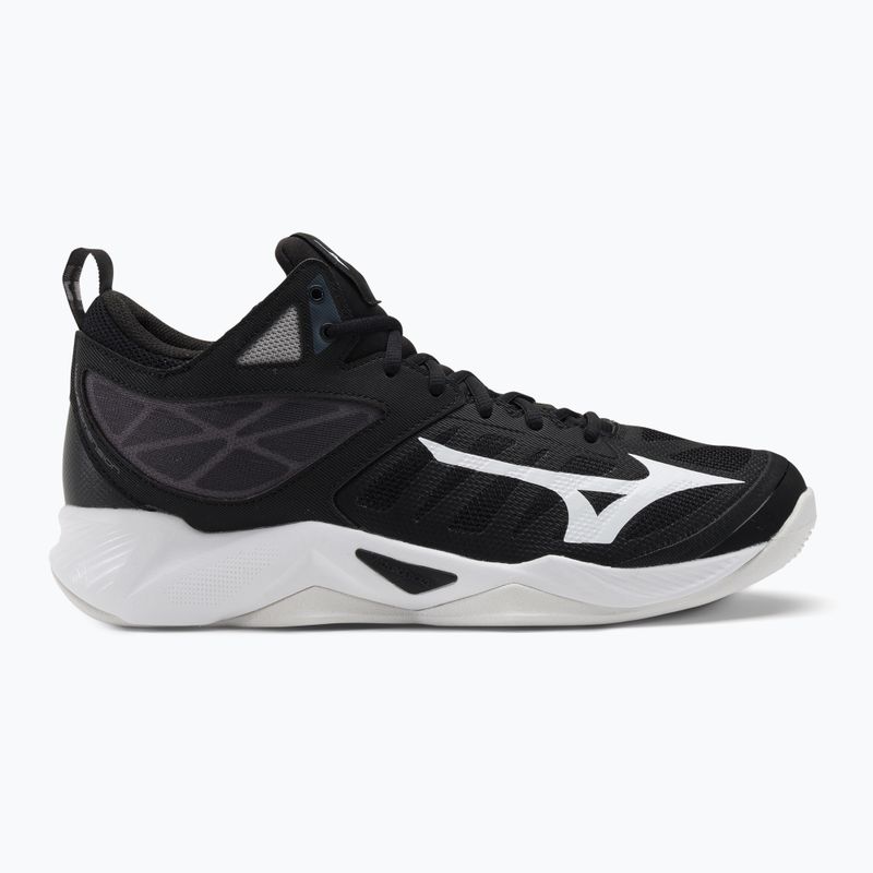 Vyriški tinklinio bateliai Mizuno Wave Dimension Mid black V1GA224501 2