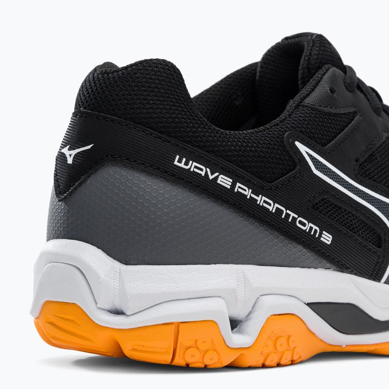 Vyriški rankinio bateliai Mizuno Wave Phantom 3 black X1GA226044 9
