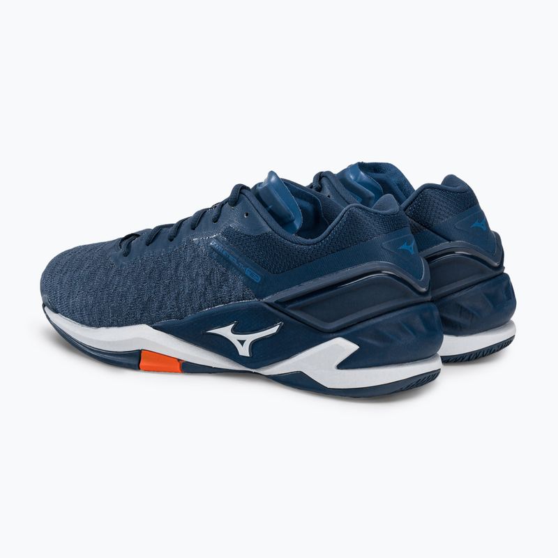 Vyriški rankinio bateliai Mizuno Wave Stealth Neo navy blue X1GA200021 3