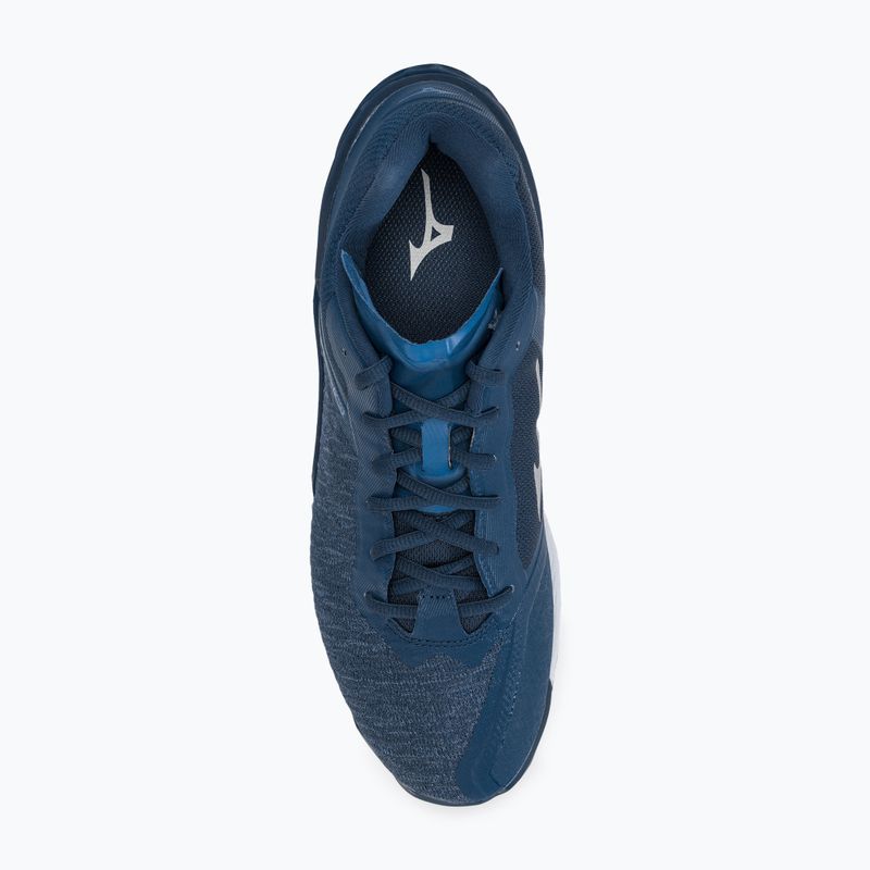 Vyriški rankinio bateliai Mizuno Wave Stealth Neo navy blue X1GA200021 6