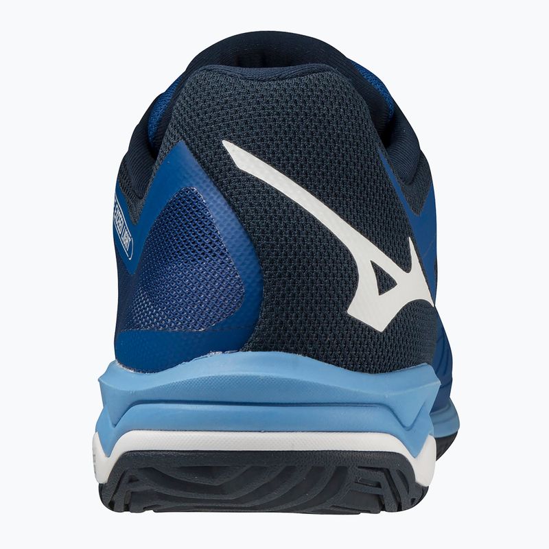 Vyriški teniso bateliai Mizuno Wave Exceed Light AC navy blue 61GA221826 12