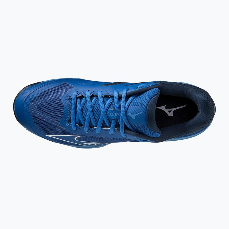 Vyriški teniso bateliai Mizuno Wave Exceed Light AC navy blue 61GA221826 13
