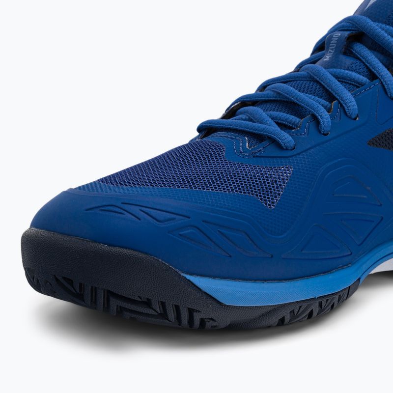 Vyriški teniso bateliai Mizuno Wave Exceed Light AC navy blue 61GA221826 9