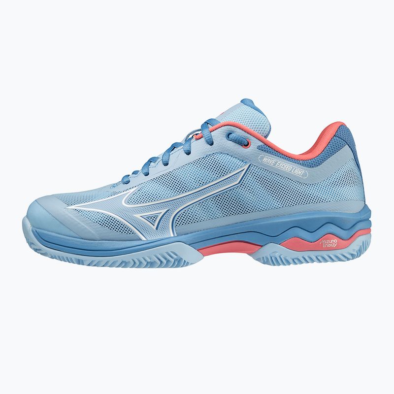 Moterų teniso bateliai Mizuno Wave Exceed Light CC blue 61GC222121 13