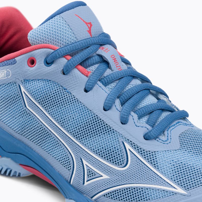 Moterų teniso bateliai Mizuno Wave Exceed Light CC blue 61GC222121 9