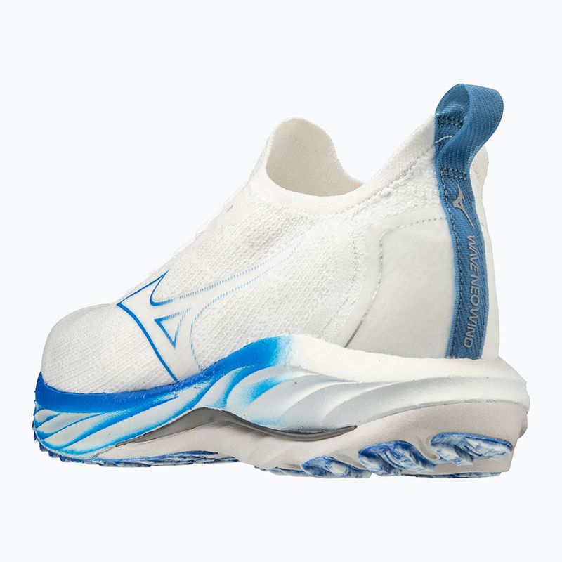 Vyriški bėgimo bateliai Mizuno Wave Neo Wind white/8401 c/peace blue 9