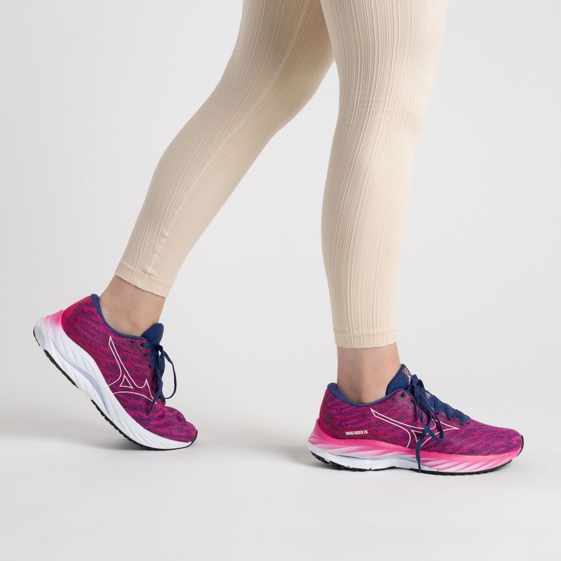 Moteriški bėgimo bateliai Mizuno Wave Rider 26 pink J1GD220327 2