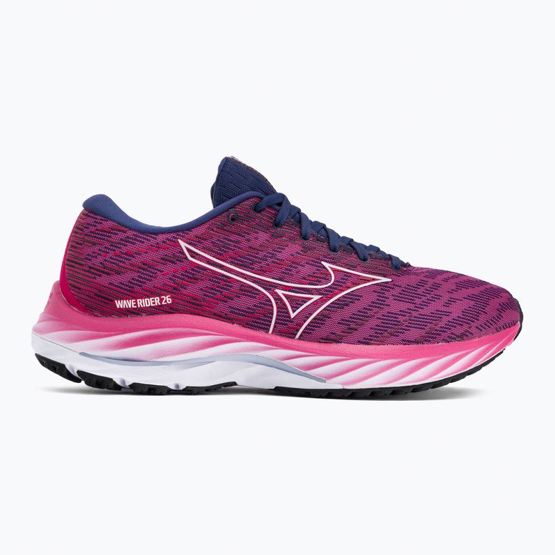 Moteriški bėgimo bateliai Mizuno Wave Rider 26 pink J1GD220327 4