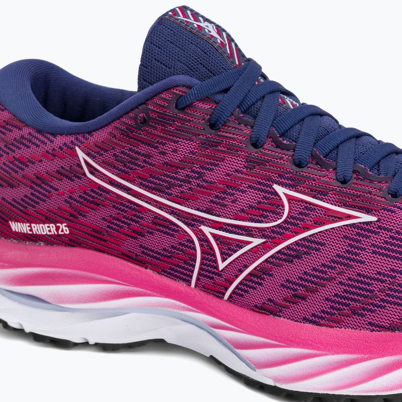 Moteriški bėgimo bateliai Mizuno Wave Rider 26 pink J1GD220327 11