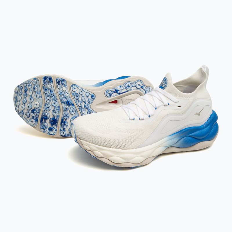 Moteriški bėgimo batai Mizuno Wave Neo Ultra white/8401 c/peace blue 16