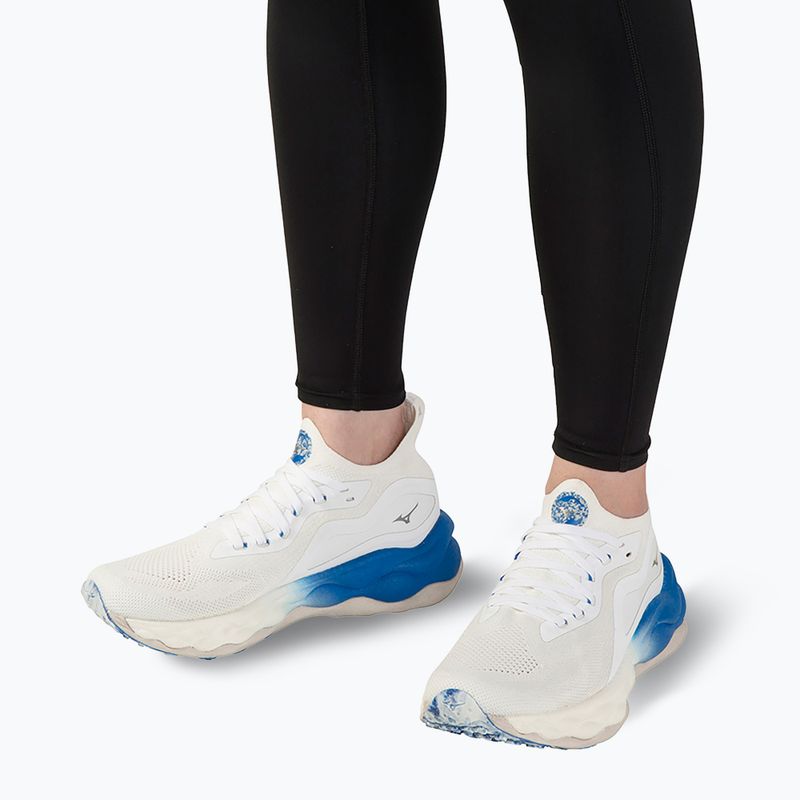 Moteriški bėgimo batai Mizuno Wave Neo Ultra white/8401 c/peace blue 17