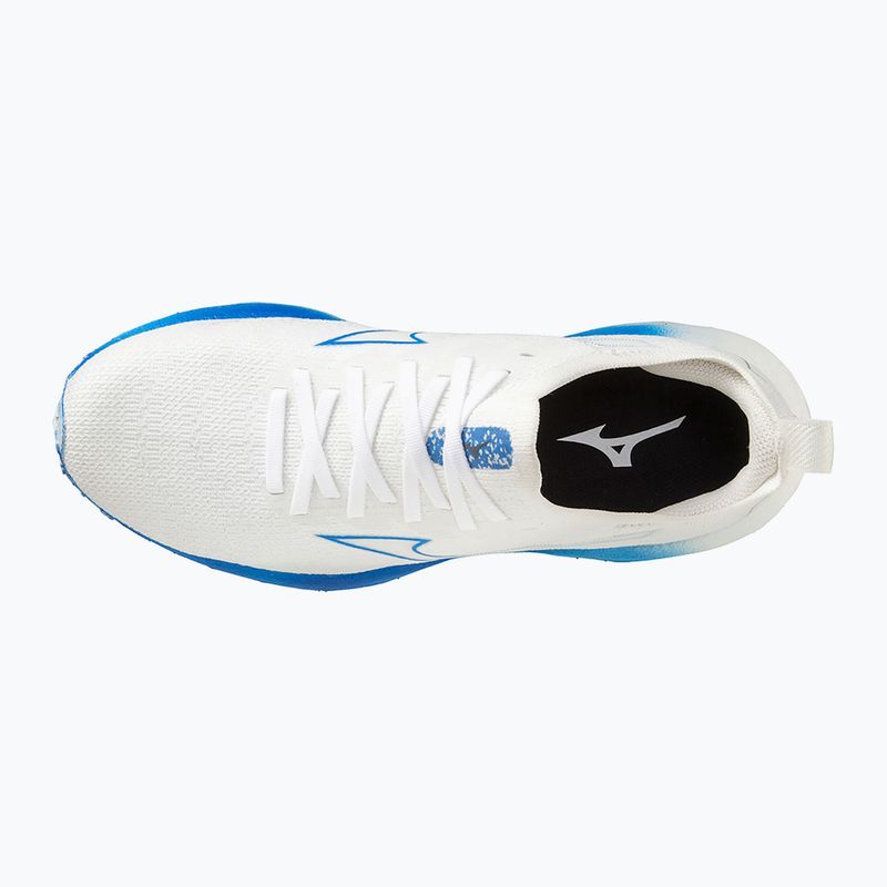 Moteriški bėgimo batai Mizuno Wave Neo Wind white/silver/peace blue 14