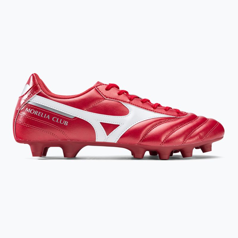 Vyriški futbolo bateliai Mizuno Morelia II Club MD raudoni P1GA221660 2