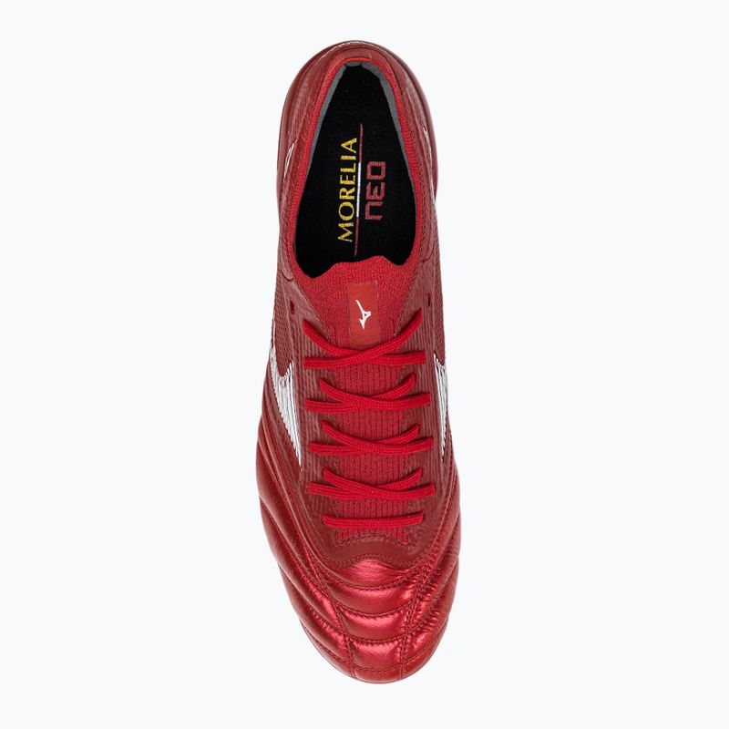 Futbolo bateliai Mizuno Morelia Neo III Beta Elite Mix raudoni P1GC229160 6