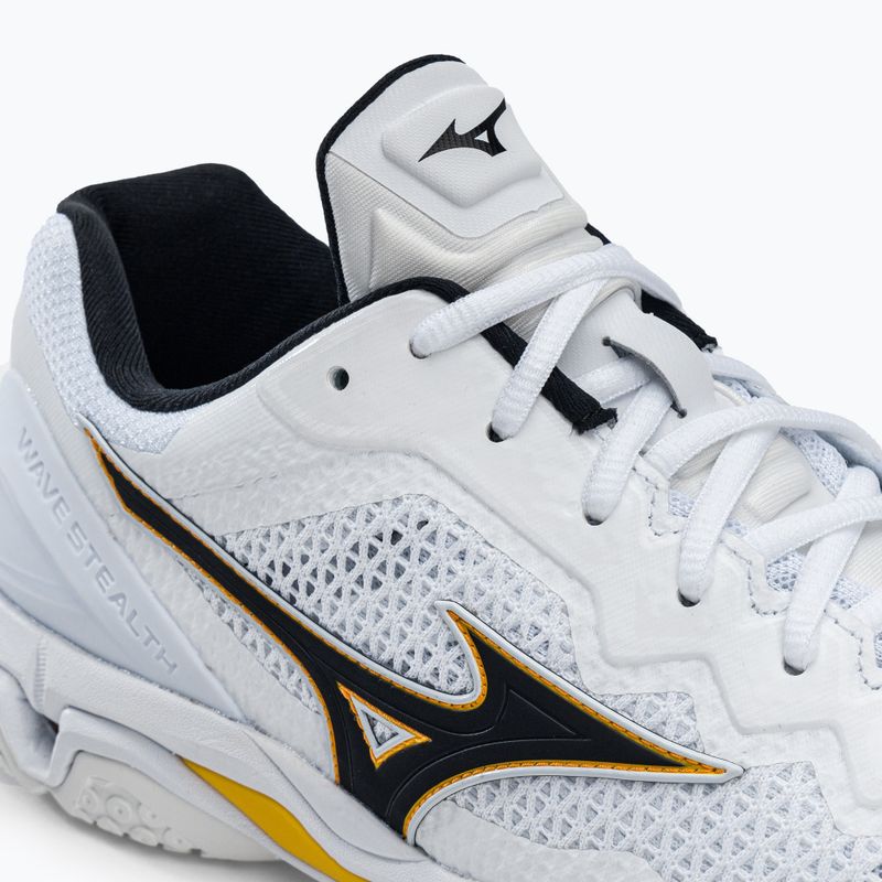 Vyriški rankinio bateliai Mizuno Wave Stealth V white X1GA180013 9