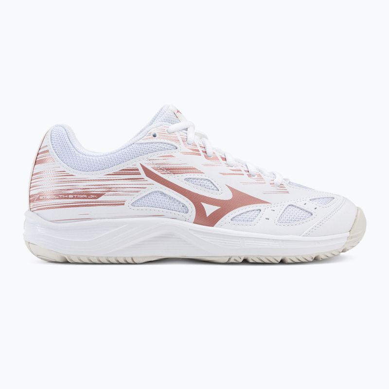 Mizuno Stealth Star C vaikų rankinio bateliai balti X1GC2107K36 2