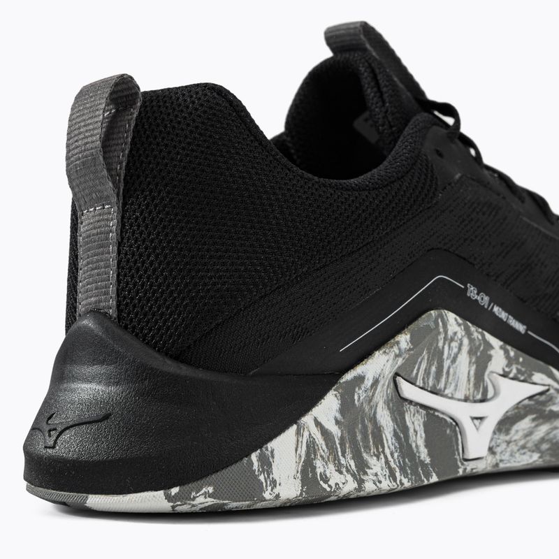 Vyriški bėgimo bateliai Mizuno TS-01 Black/White/Quiet Shade 31GC220101 9